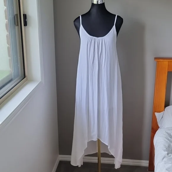 White Summer dress from Lily Whyt Size 10 NWOT - Picture 16 of 16